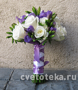 Свадебный букет невесты R136